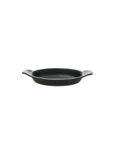 Ovalna činija sa dve ručke 28 cm Vulcania Black