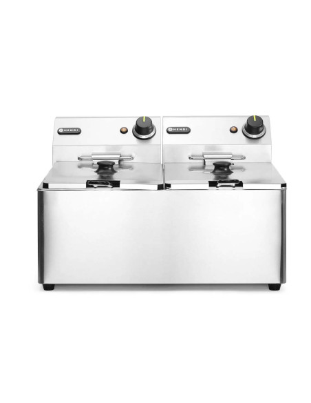 Friteza električna Dupla Kitchen Line 2 X 8 litara