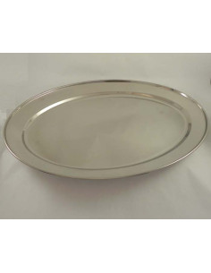 Oval Deluxe Inox 45cm%separator%%shop-name%%separator%%category%